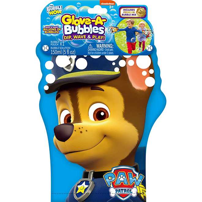 ZURU Glove A Bubble Paw Patrol Bubbles