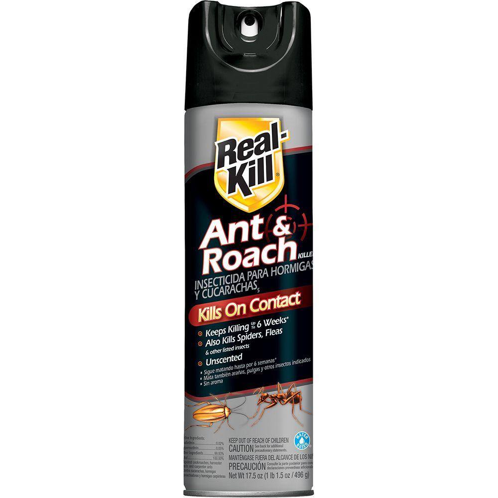 Real-Kill 17.5 oz. Ant and Roach Insect Killer Aerosol Spray HG-96320