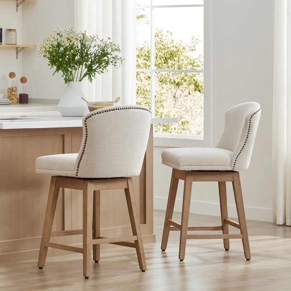 Mia Swivel Counter Stool Set of 2