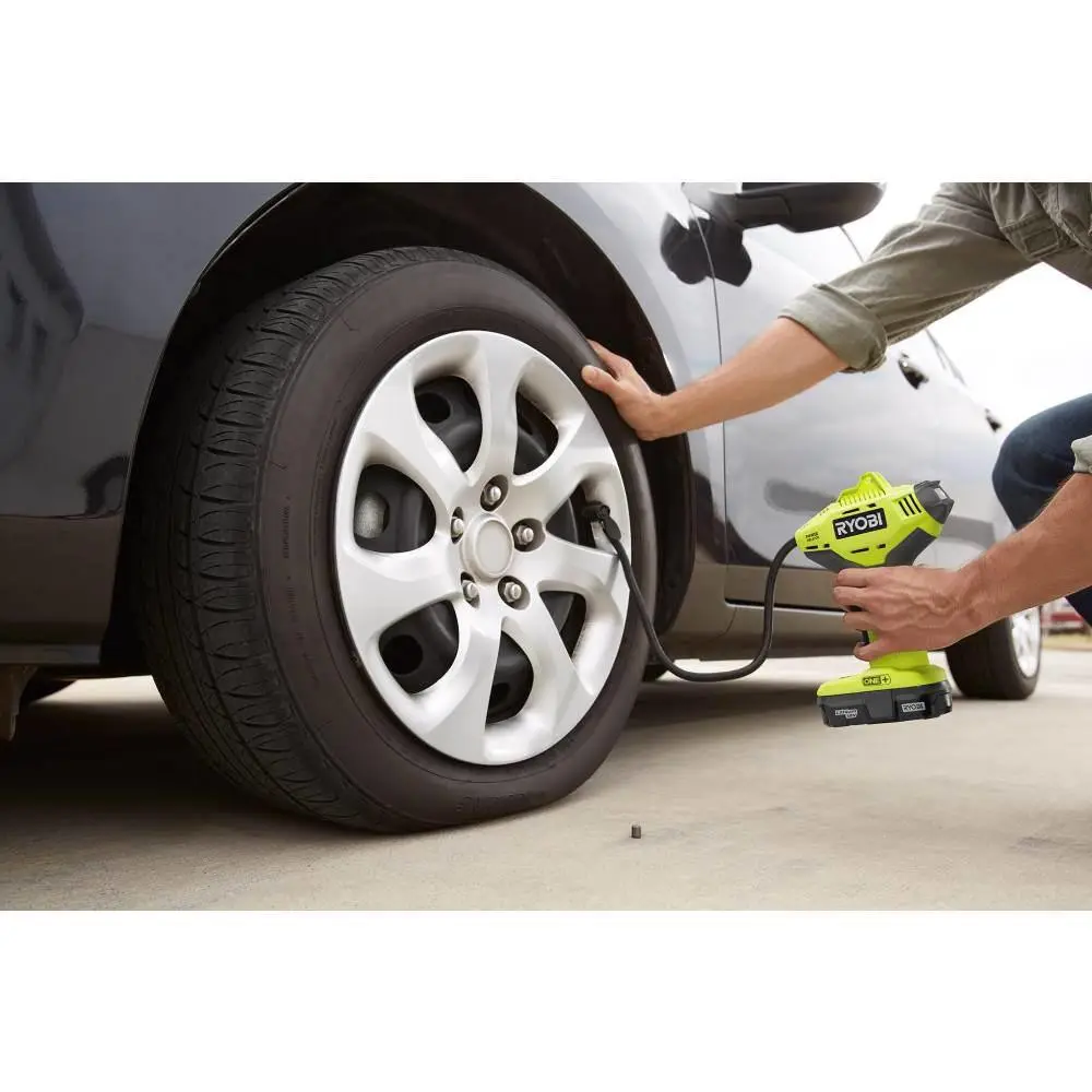 RYOBI ONE+ 18V Cordless Power Inflator and High Volume Inflator 2-Tool Combo Kit (Tools Only)