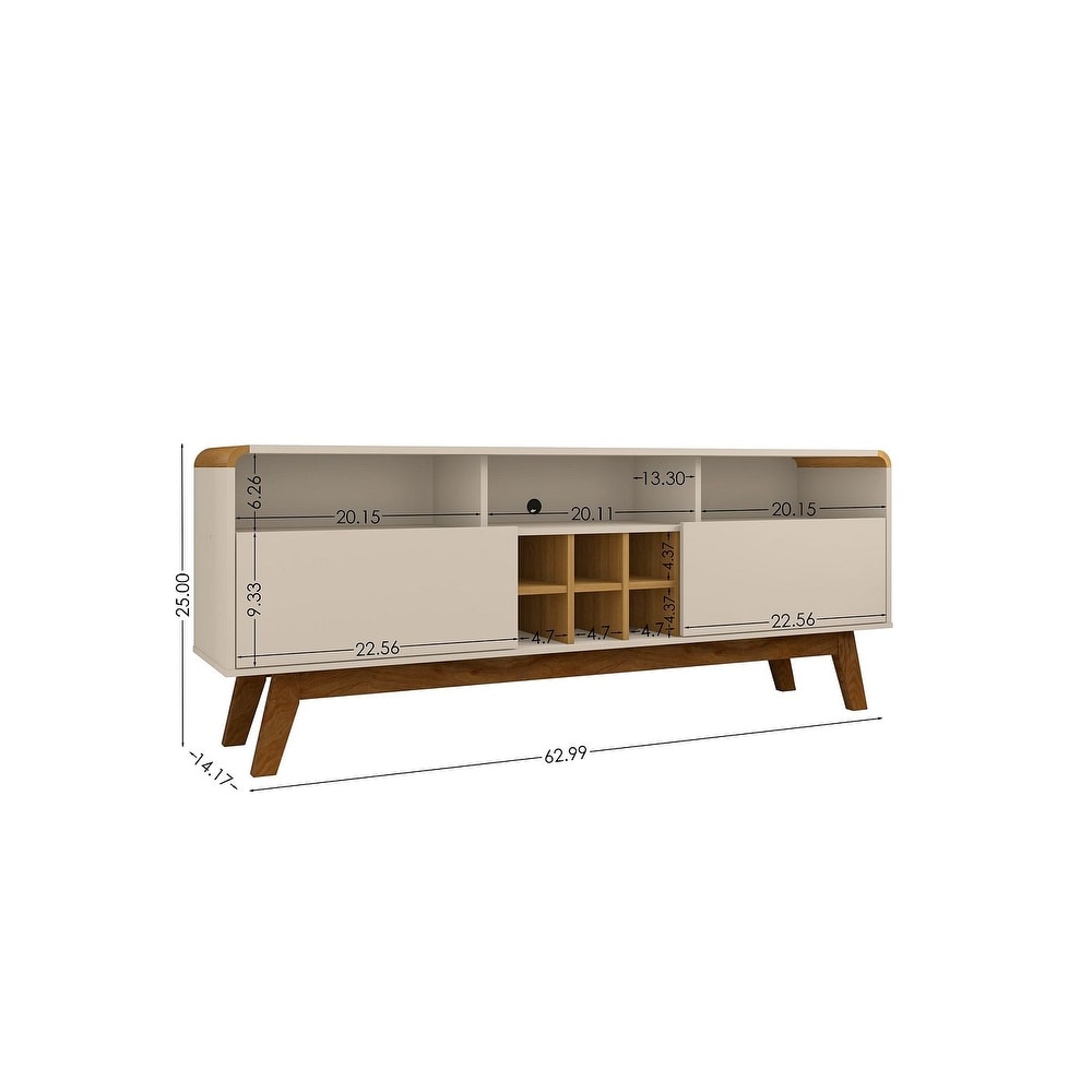 Camberly 62.99 Wine Storage Media Cabinet Console