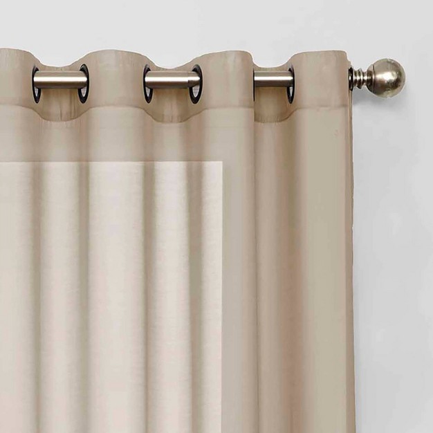 Liberty Light Filtering Sheer Curtain Eclipse