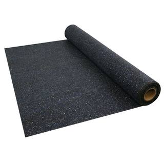 AbsorbaSound 4 ft. x 50 ft. x 0.08 in. Recycled Rubber Underlayment for All Flooring MCR108S-2MM