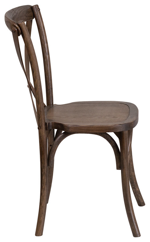 Early American Cross Back Chair   Transitional   Dining Chairs   by u Buy Furniture  Inc  Houzz