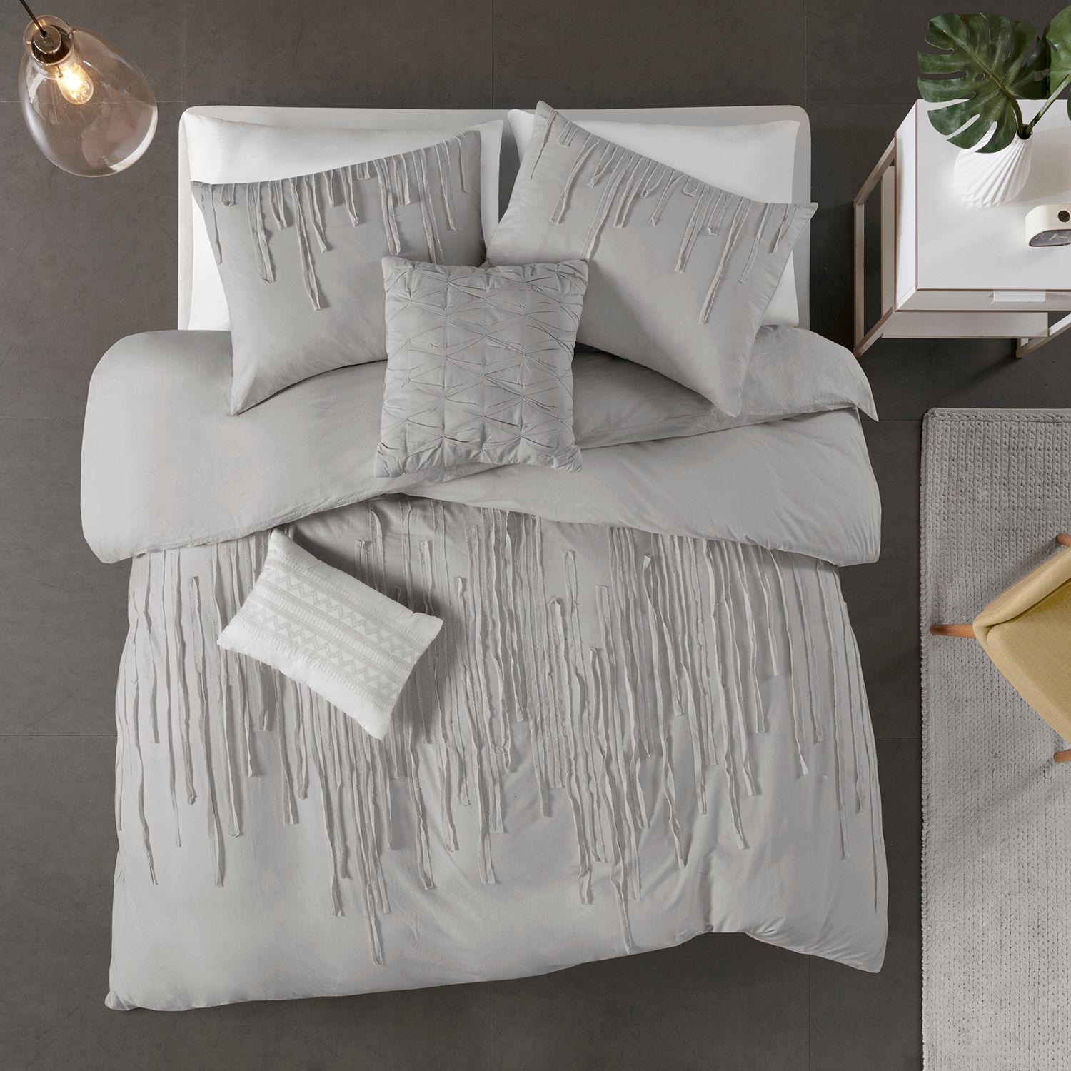 Urban Habitat Kira Cotton Comforter Set with Throw Pillows