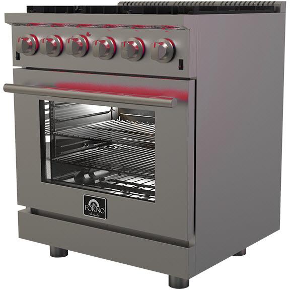 Forno 30-inch Freestanding Gas Range with 5 Burners FFSGS6239-30