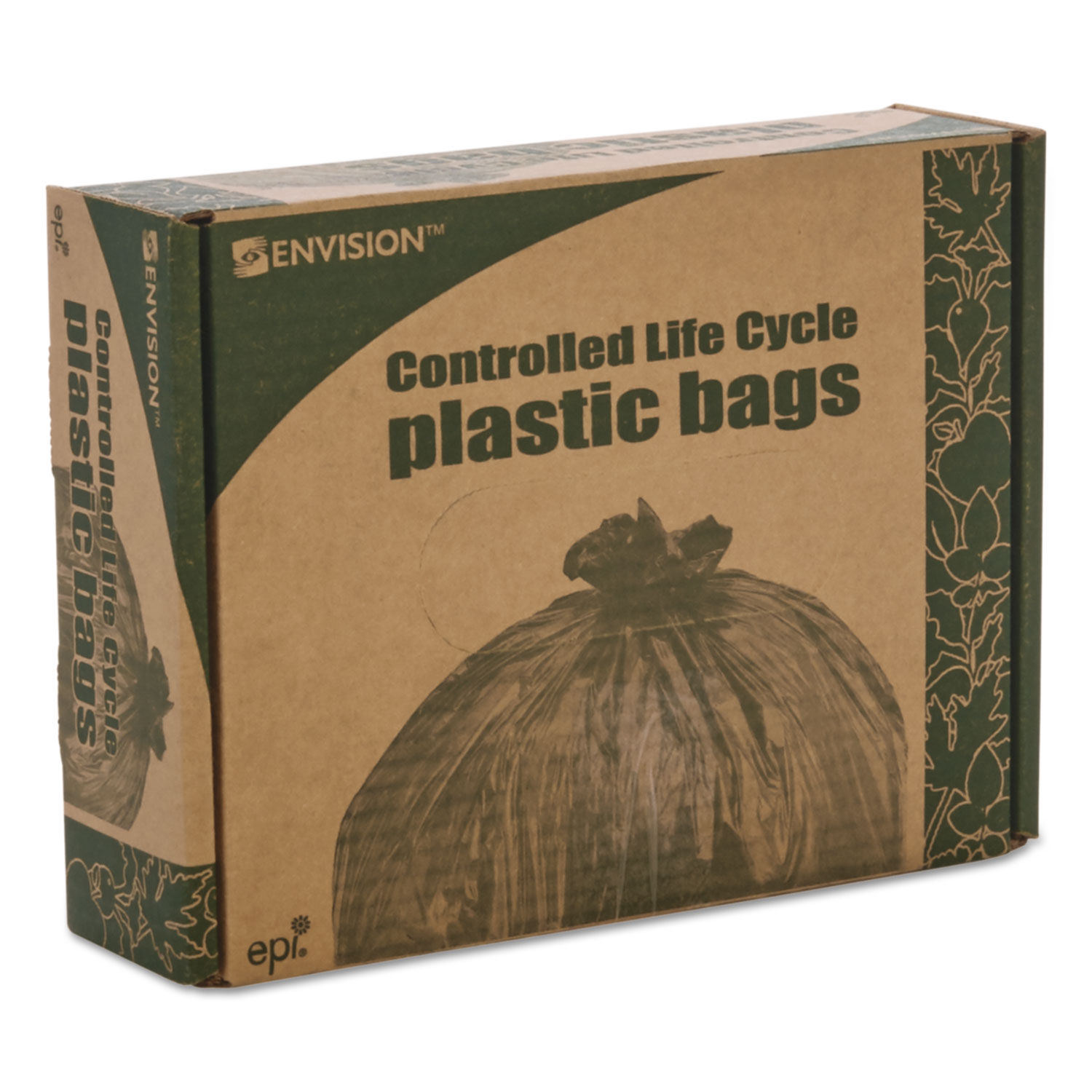 Controlled Life-Cycle Plastic Trash Bags by Stoutandreg; by Envisionandtrade; STOG2430W70