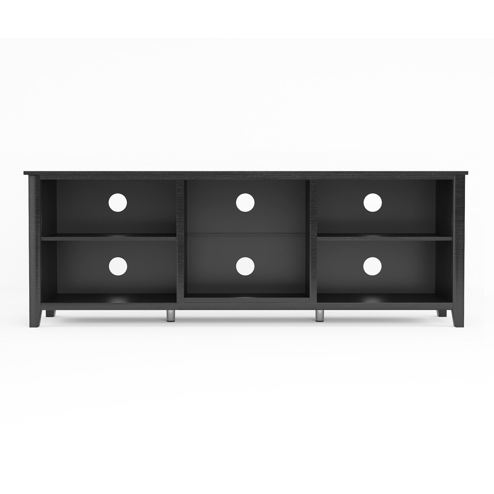 Modern Wood Entertainment Center Large Class TV Stand Cabinet  TV Console Storage Media Console/ Entryway Tables/ TV Table