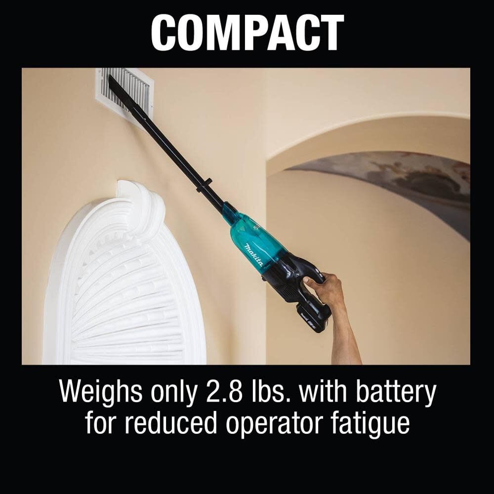 Makita 18V LXT Compact Vacuum Kit with Push Button XLC04R1BX4 from Makita