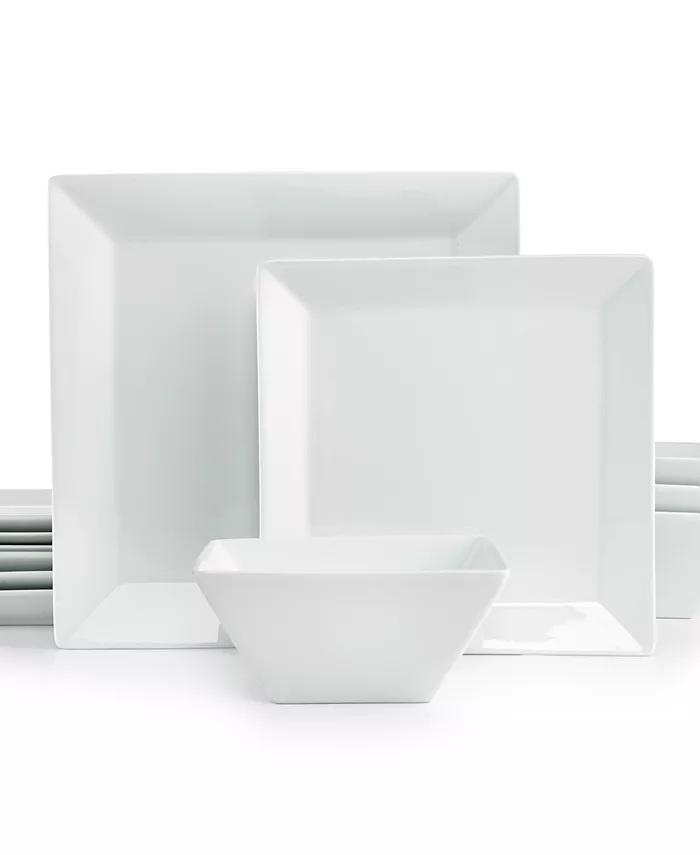 The Cellar 12 Pc. Square Dinnerware Set Service for 4