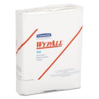 WYPALL X50 White Quarterfold Wipers (26-Pack) KCC35025