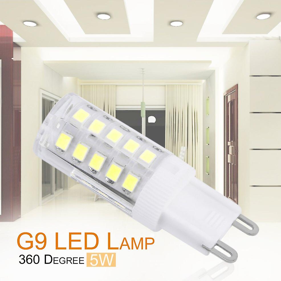 20pcs G9 Led Light Bulbs Ac 230v 5w Mini Halogen Lamp Bulbs For Chandelier