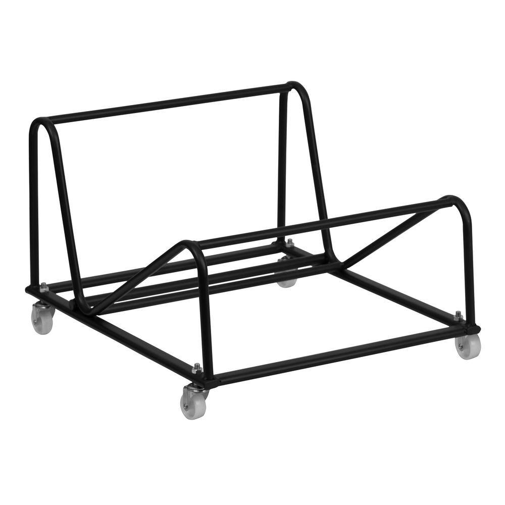 Carnegy Avenue Metal Dollies and Hand Trucks Utility Cart in Black CGA-RUT-0980-BL-HD