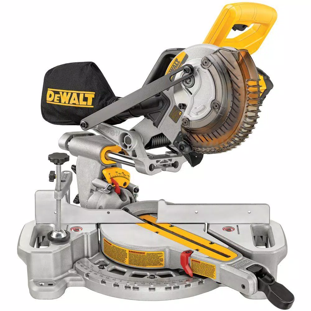 DEWALT 20-Volt MAX Cordless 7-1/4 in. Sliding Miter Saw with (1) 20-Volt Battery 4.0Ah and Cordless Jigsaw and#8211; XDC Depot