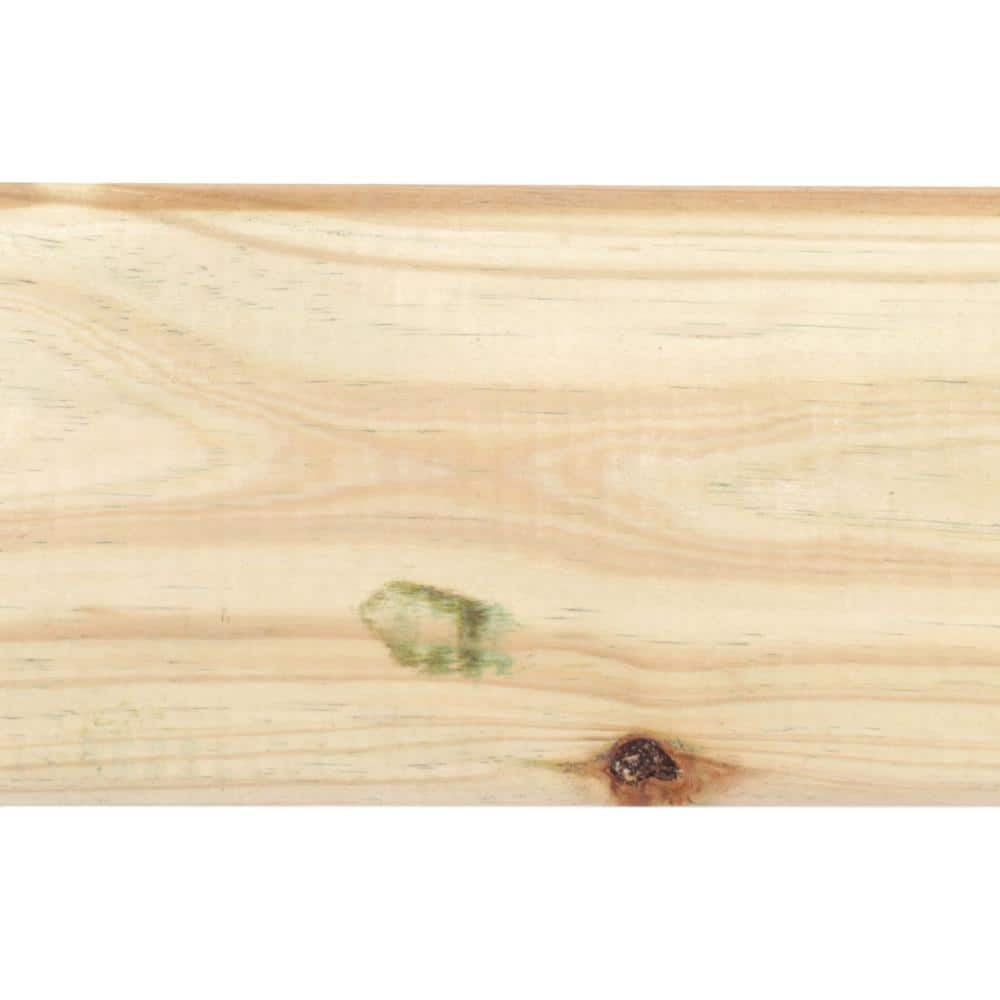 WeatherShield 54 in. x 6 in. x 12 ft. Ground Contact Pressure-Treated Premium Southern Yellow Pine Decking Board 253944