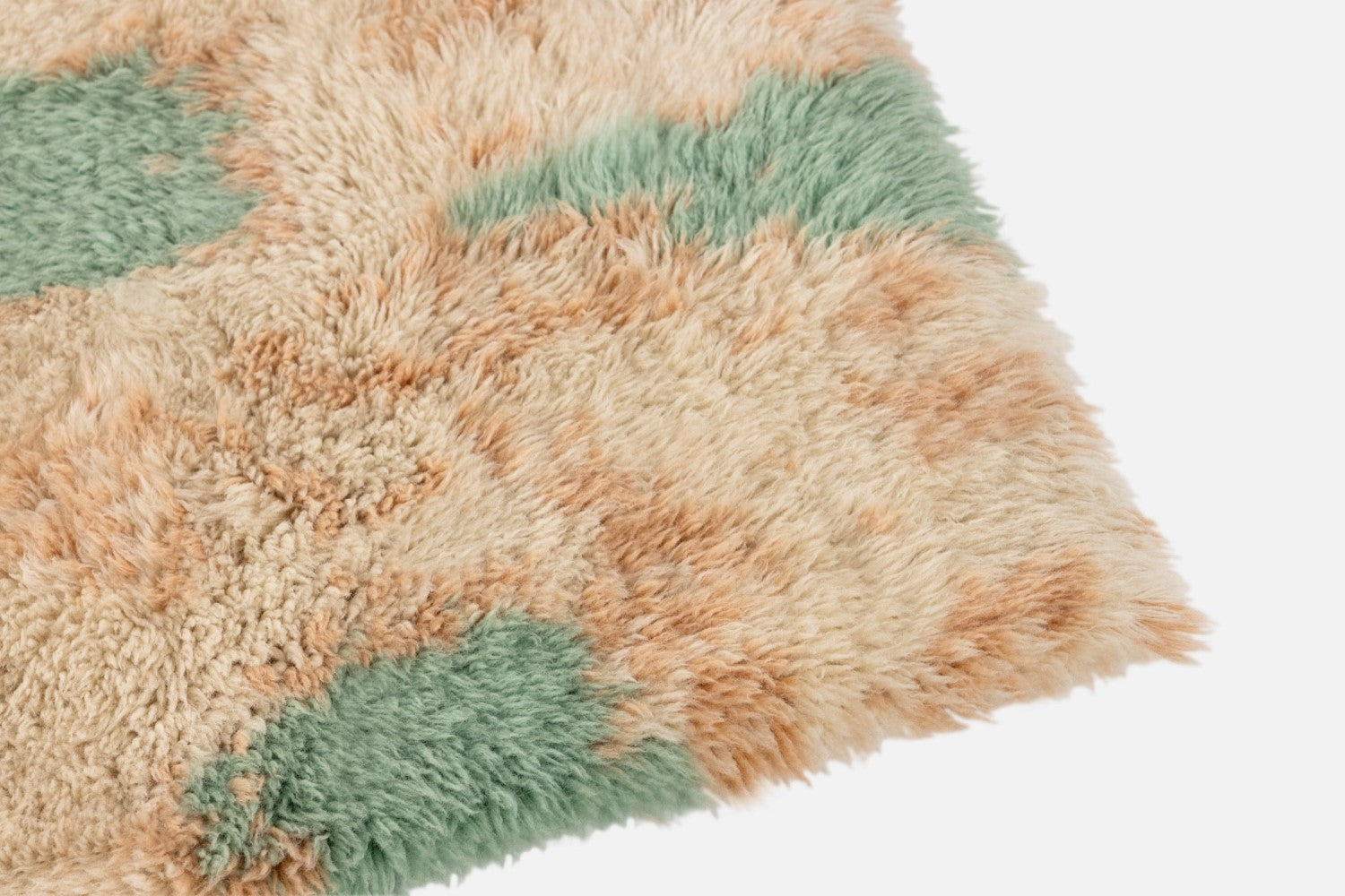 Monster Turquoise / Peach Rug