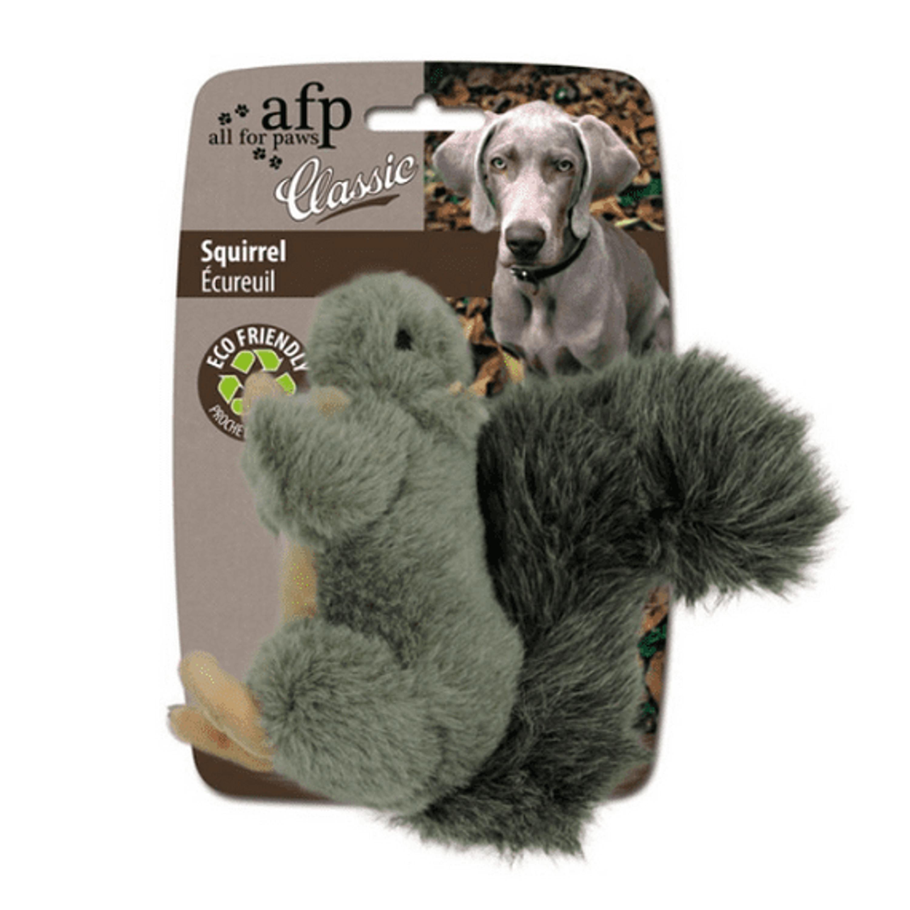 All For Paws Classic Squirrel Small Dog toy