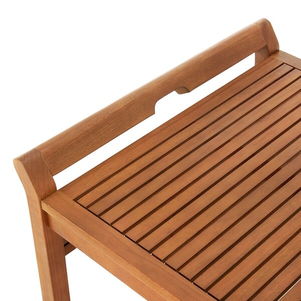 Stamford Eucalyptus Wood Outdoor Rectangle Coffee Table