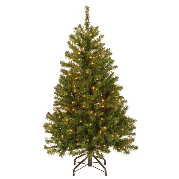 National Tree Company 4.5 ft. North Valley PreLit Spruce Christmas Tree