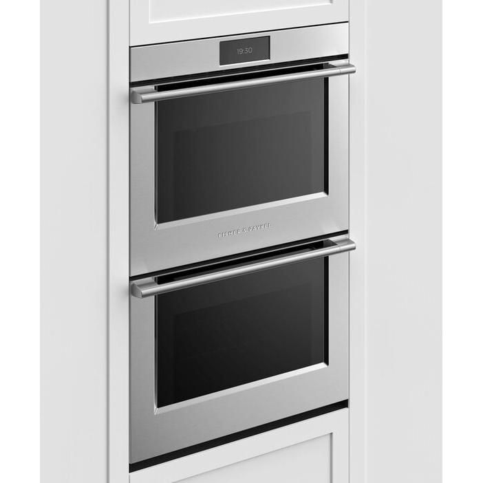 Fisher & Paykel 30-inch, 8.2 cu. ft. Built-In Double Wall Oven OB30DPPTX1