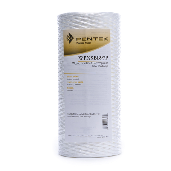 355217 43 / WPX5BB97P Pentek Whole House Filter Re...