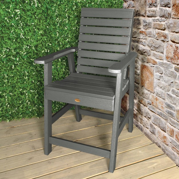 Weatherly Outdoor Counter Arm Chair Highwood