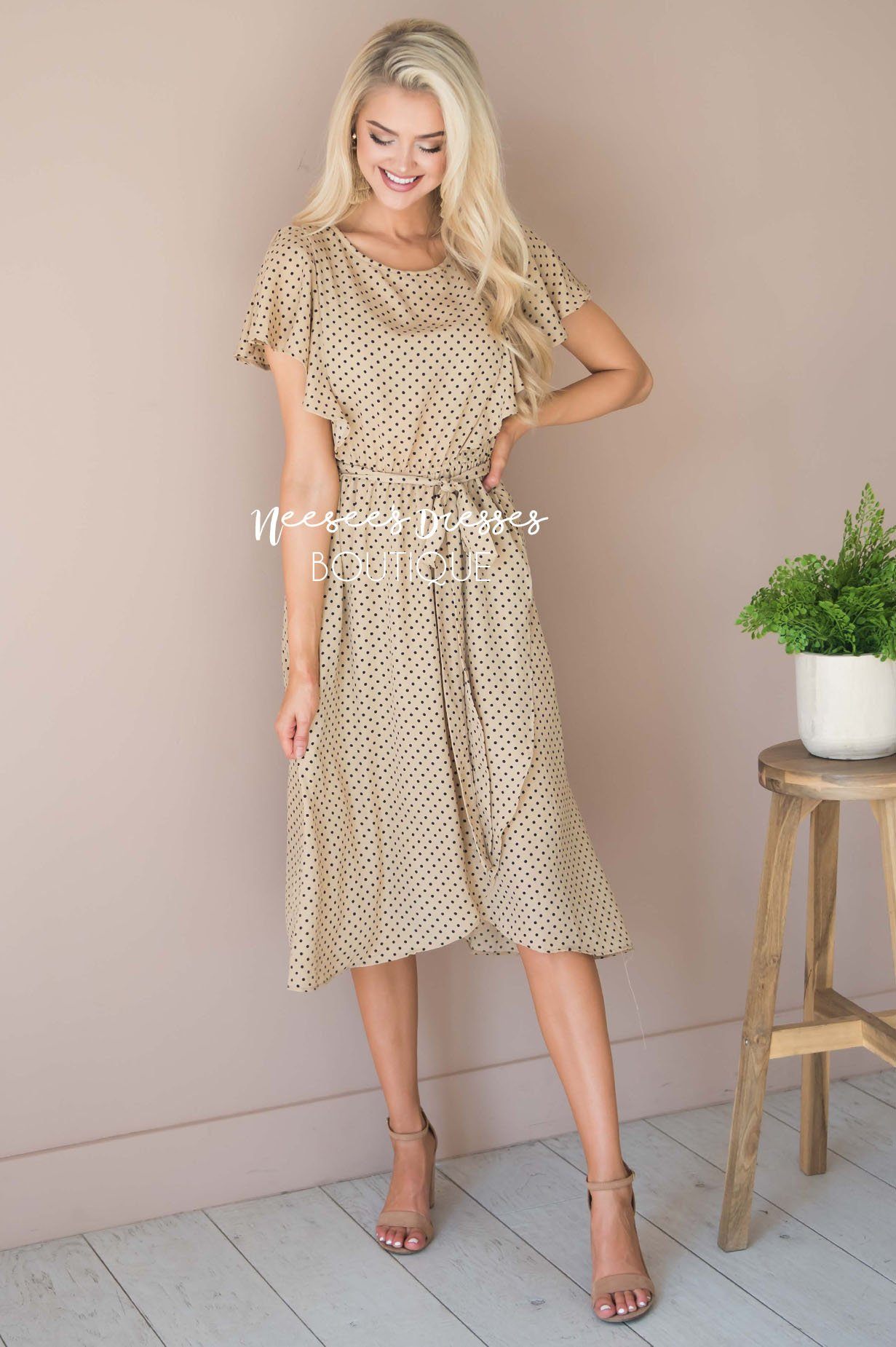 The Kynlei Polka Dotted Dress