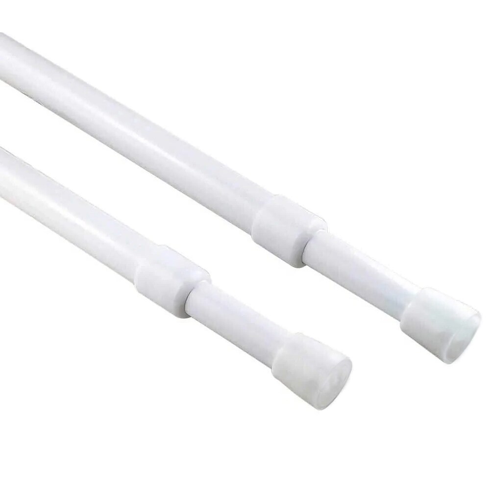 Set of 2 Small Adjustable Tension Rods 15\