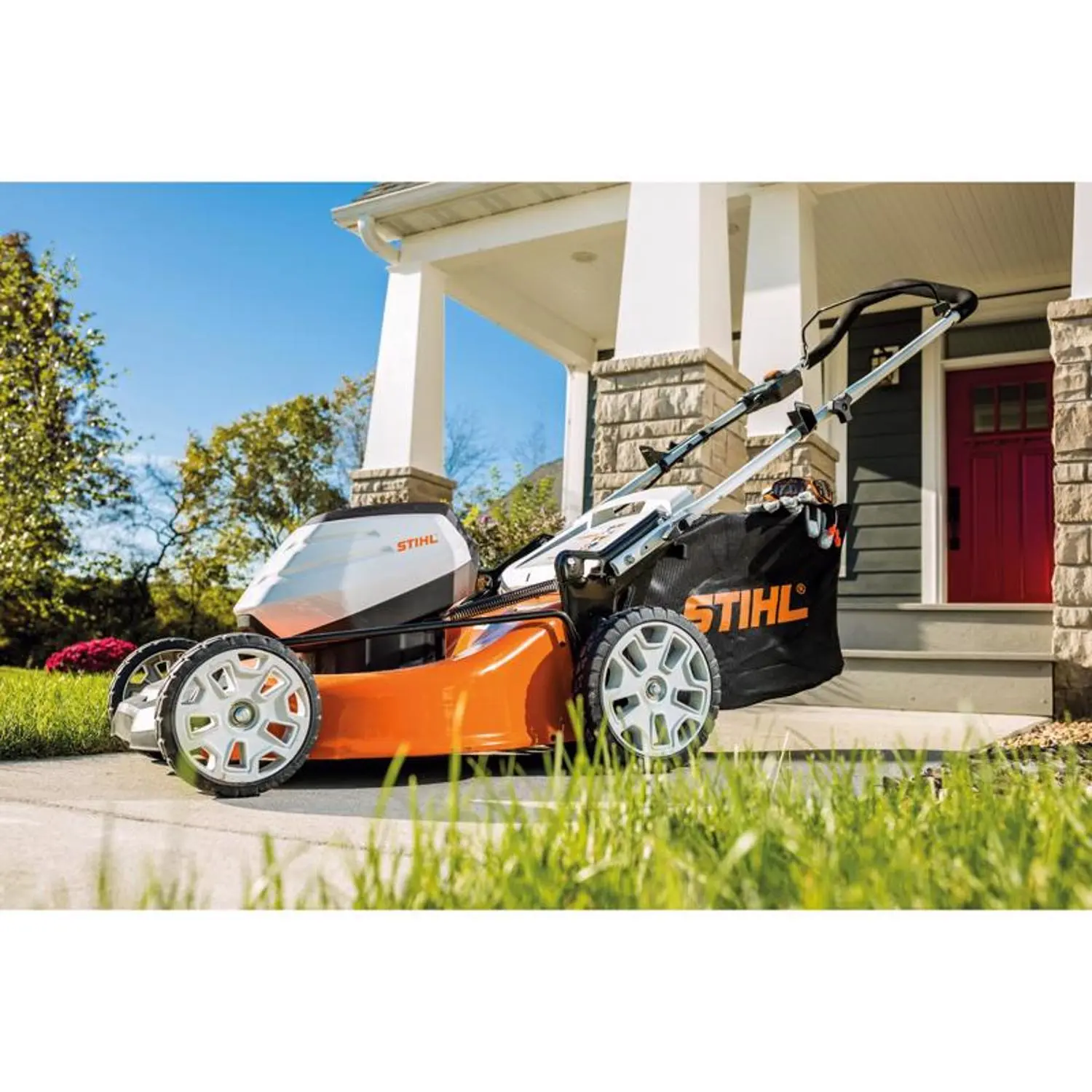 STIHL RMA 510 21 in. 120 V Battery Lawn Mower Kit (Battery \u0026 Charger)