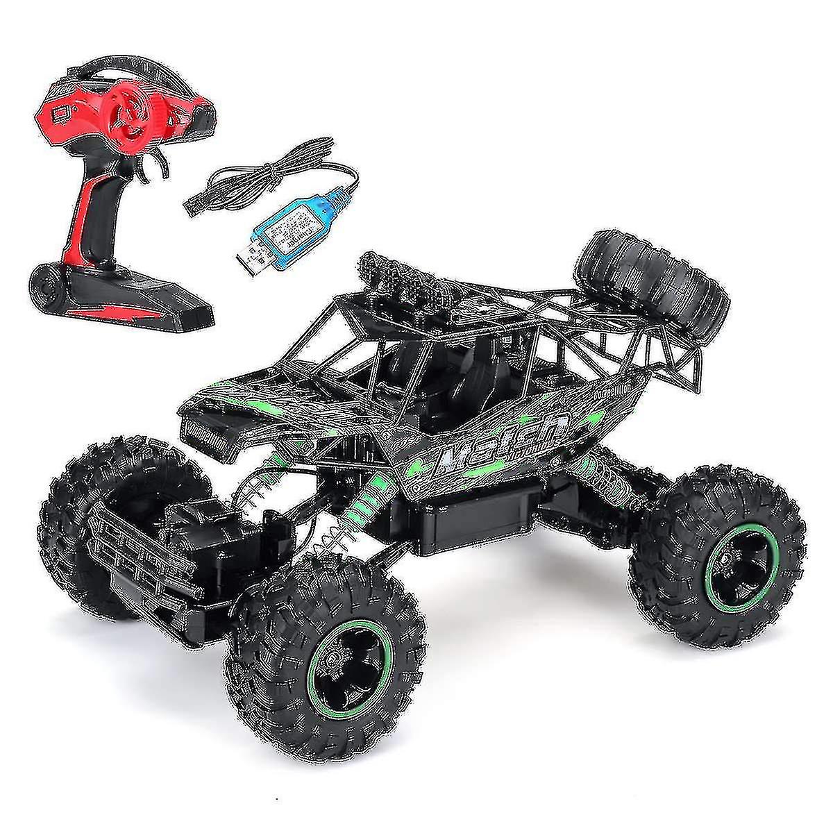 4wheel Drive 2.4g Rc Car For Off-road Fun For Children， 37cm(red 37cm 14.5in)