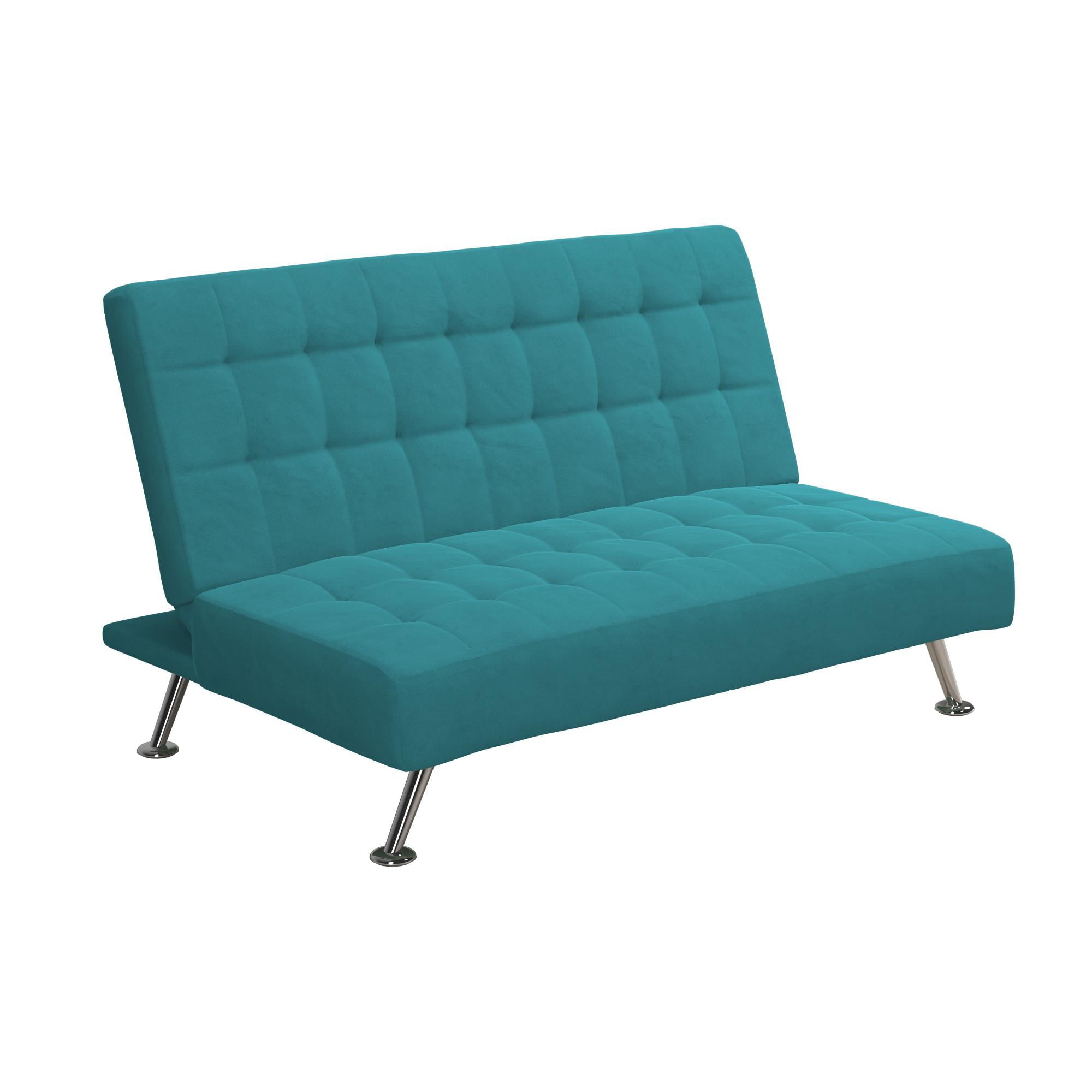 DHP Milo Kids Sofa Futon, Teal