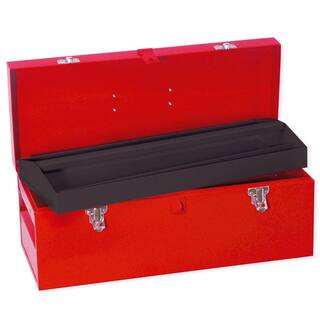 URREA Heavy Duty Metal Tool Box- 20 116 in. x 7 78 in. x 7 78 in. D5