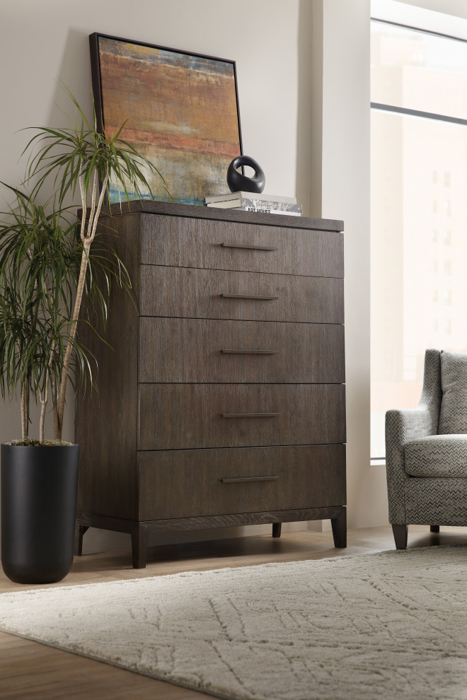 Miramar Aventura Manet 5 Drawer Chest   Transitional   Accent Chests And Cabinets   by Hooker Furniture  Houzz