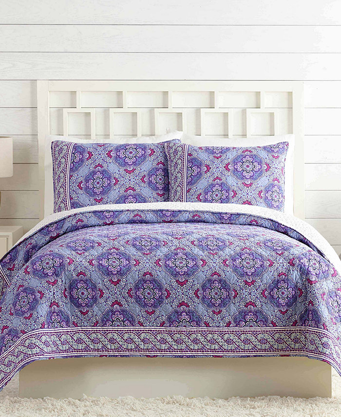 Vera Bradley Purple Passion Twin Quilt