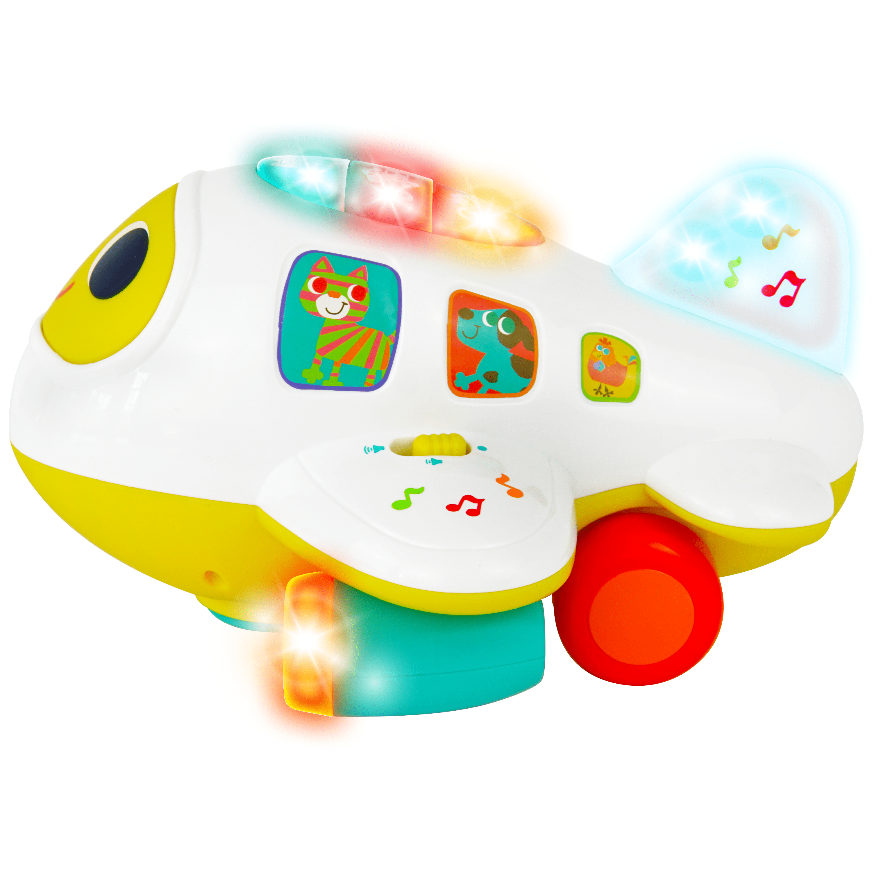 Electronic Airplane Toys Toddlers Baby Learning Toys for 1+ Year Old Boys， Play Vehicle