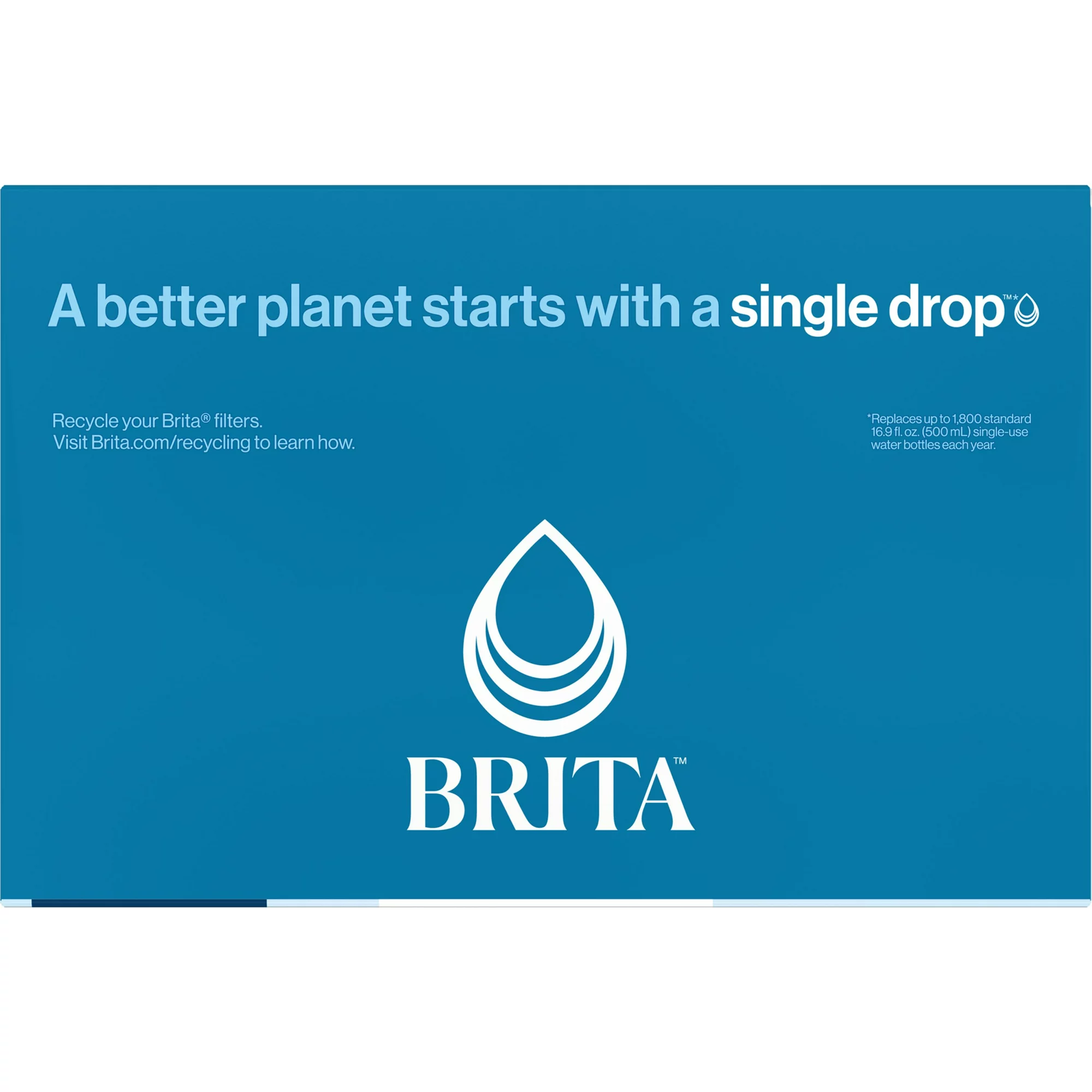 Brita Standard Water Filter， Replacement Filter for Pitchers and Dispensers， 6 Ct