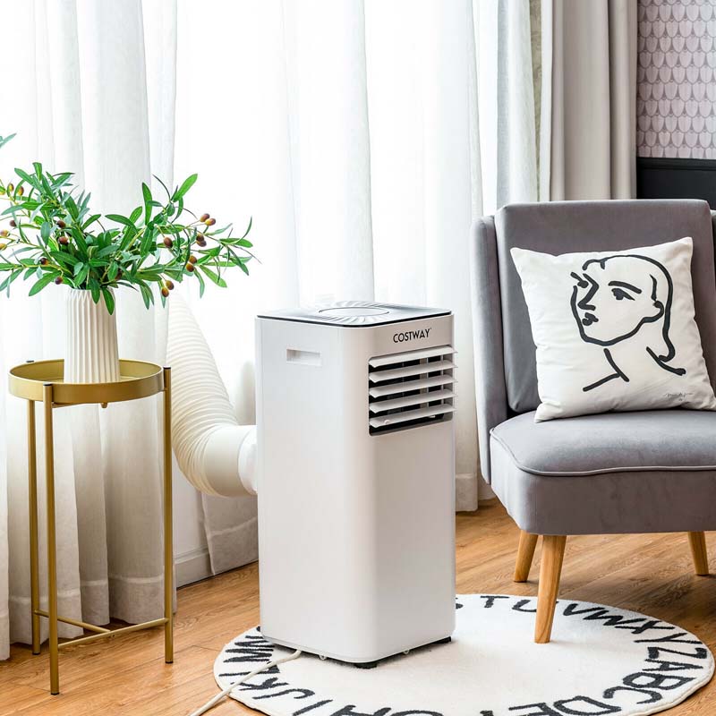 10000 BTU Portable Air Conditioner 3-in-1 Air Cooler Fan Dehumidifier with Touch Panel & Remote Control