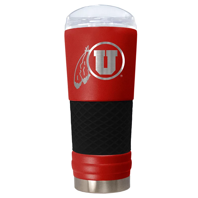 Utah Utes Vacuum Insulated Powder-Coated Tumbler