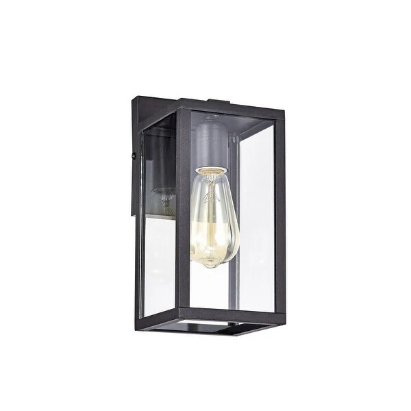 Transitional Square one light Outdoor Wall Mount Sconce - 11*5*6.25 Shopping - The Best Deals on Outdoor Wall Lanterns | 38833570