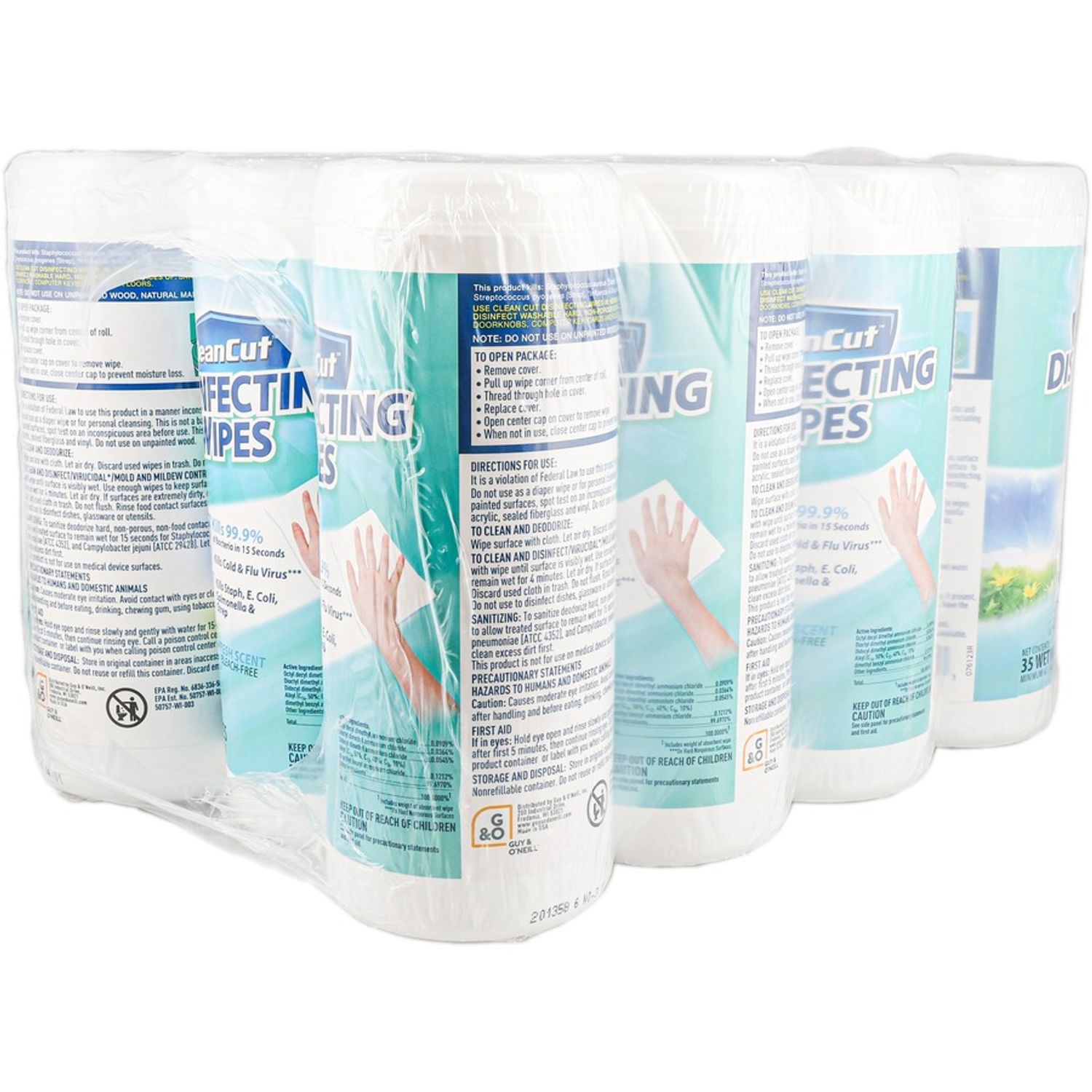 Disinfecting Wipes by Guy and O'Neill， Inc. GUO00172CT