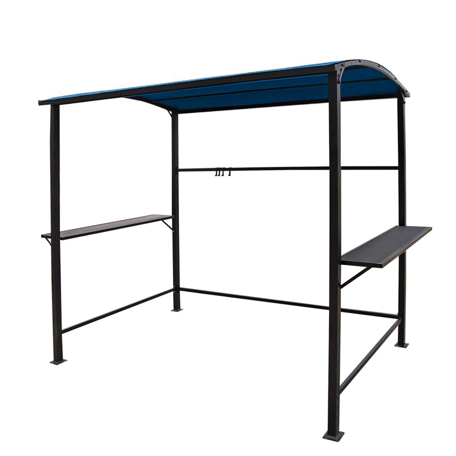 Grill Gazebo 8FT x 4.6FT Outdoor Gazebo Patio Gazebo Canopy Grill BBQ, Blue