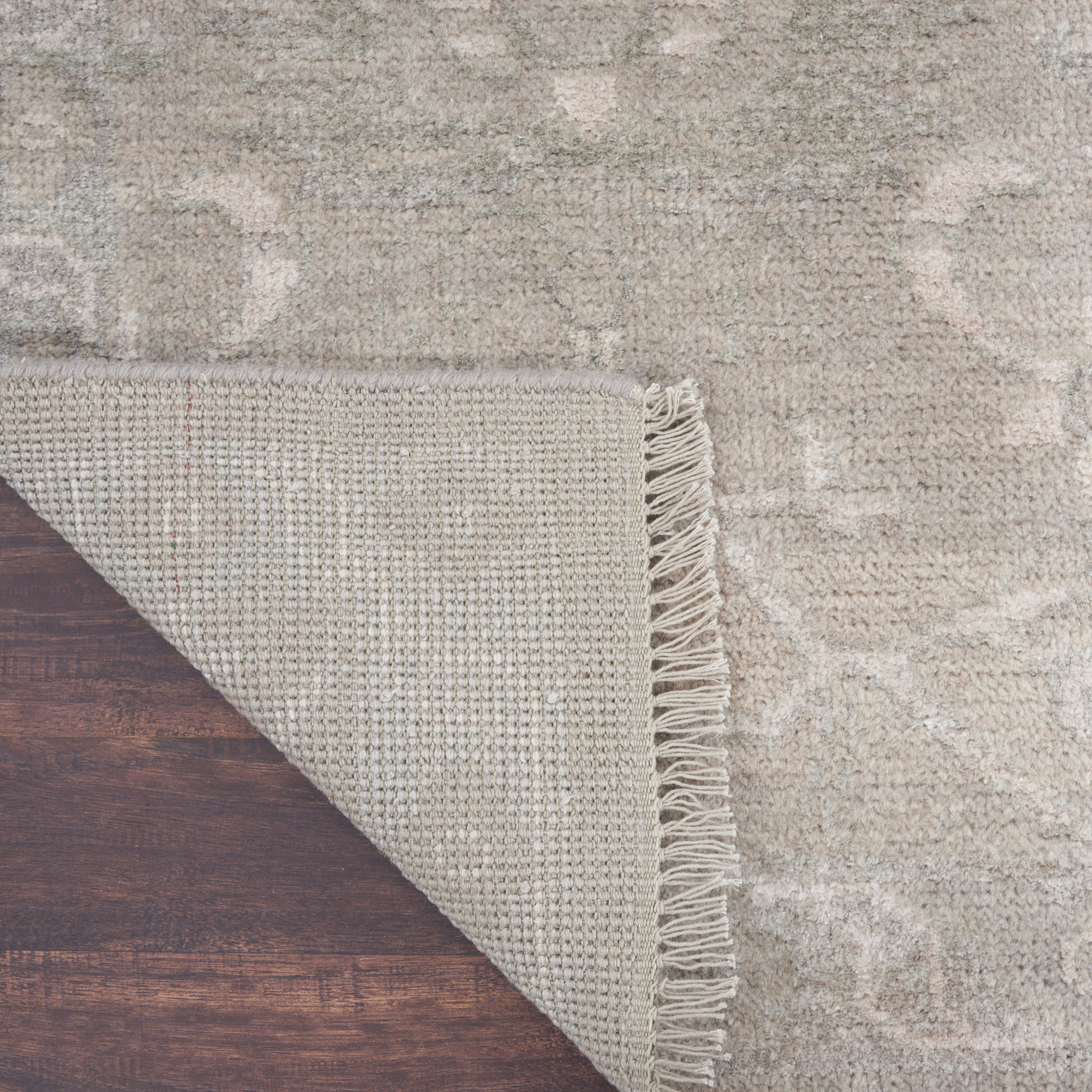 Elan Hand Knotted Grey Rug