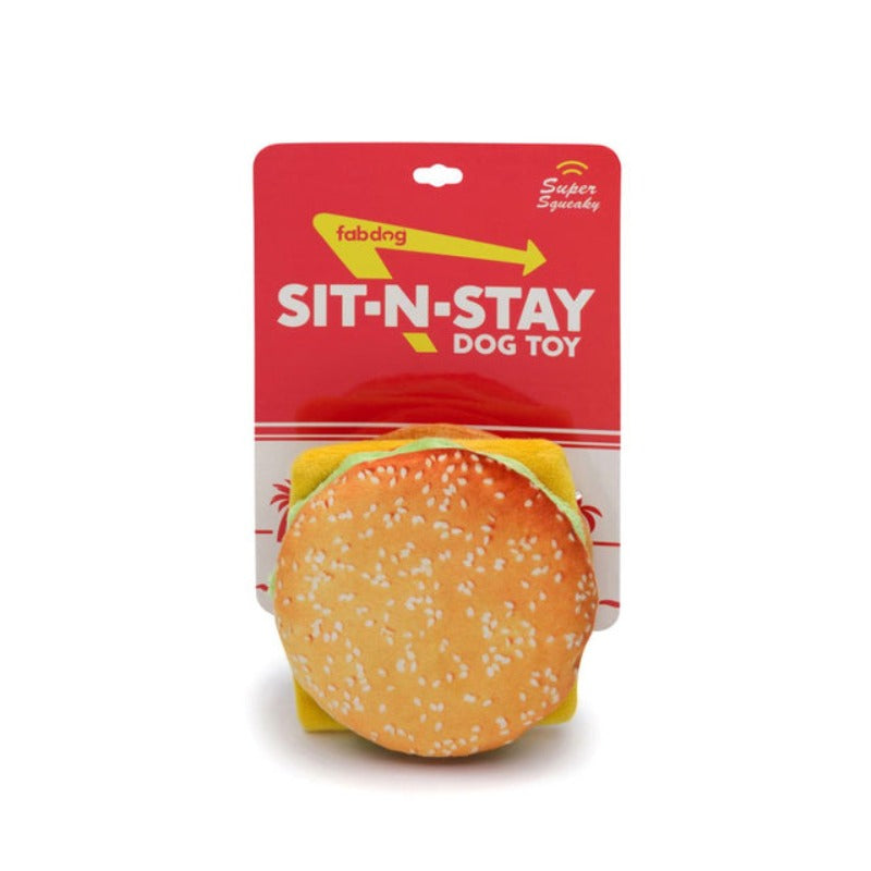 Sit-N-Stay Cheese Burger Toy