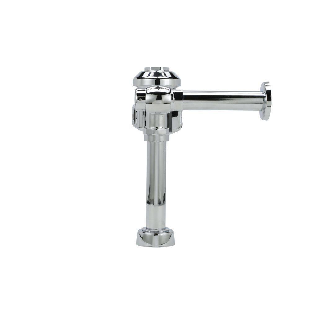 Zurn AquaVantage AV ZER Exposed Sensor Diaphragm Flush Valve with 1.6 GPF and Metal Cover in Chrome ZER6000AV-WS1-CPM