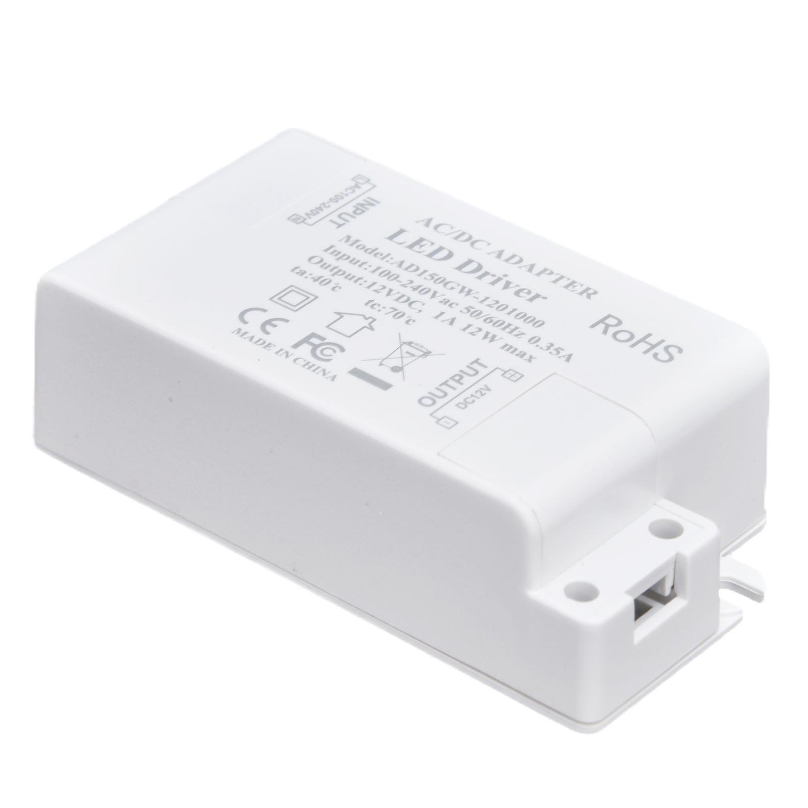 Led Drive Power Transformer Led Drive Power Ac100240v/0.35a Dc12v/1a 12w For G4 Mr11 Mr16