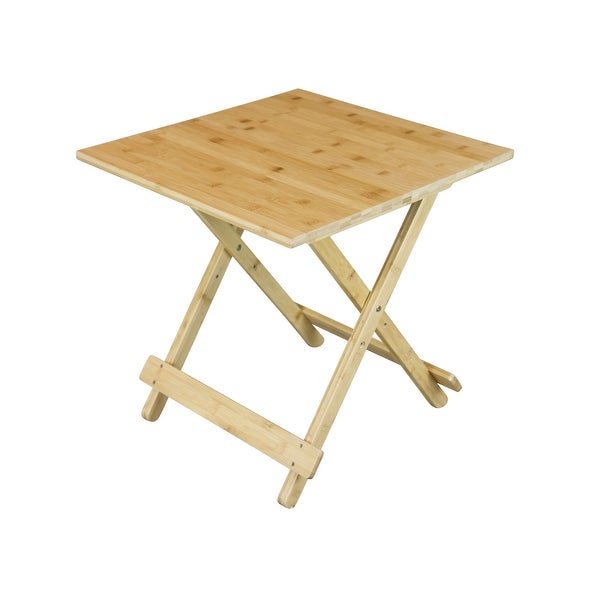 Solid Bamboo Folding Table