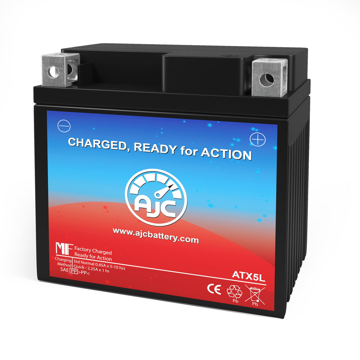 Apex APX5LBS Powersports Replacement Battery BatteryClerkcom Powersports