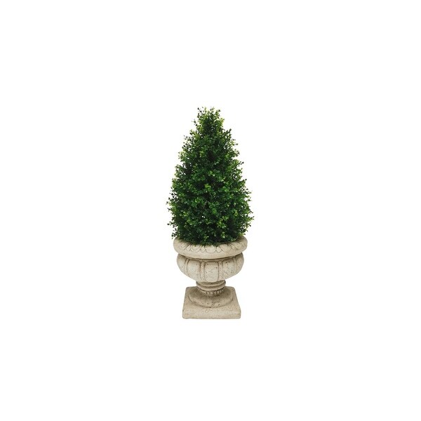 Faux Boxwood Topiary