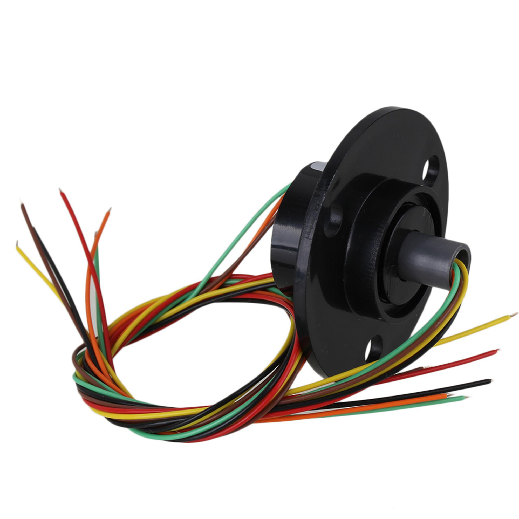 Durable 2A 6 Wires 240V Lightweight 250RPM Conductive Slip Rings Circuit