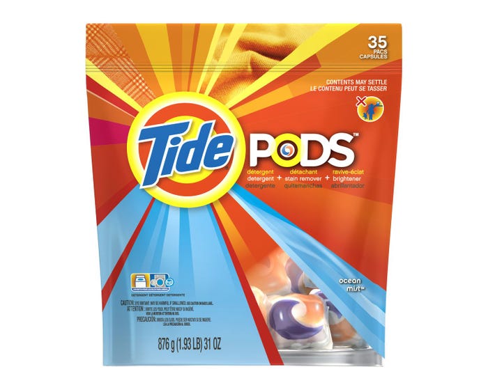 Tide Pods 35 Count Clean Breeze - 037000931263